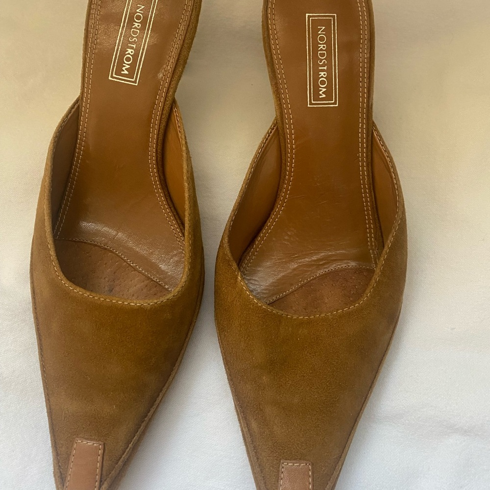 Nordstrom mules. Excellent condition.